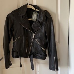 AllSaints Balfern Leather Jacket